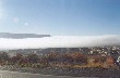 Neblina sobre Río Turbio